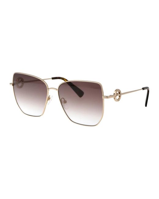 Longchamp Brown Stylische sonnenbrille lo169s