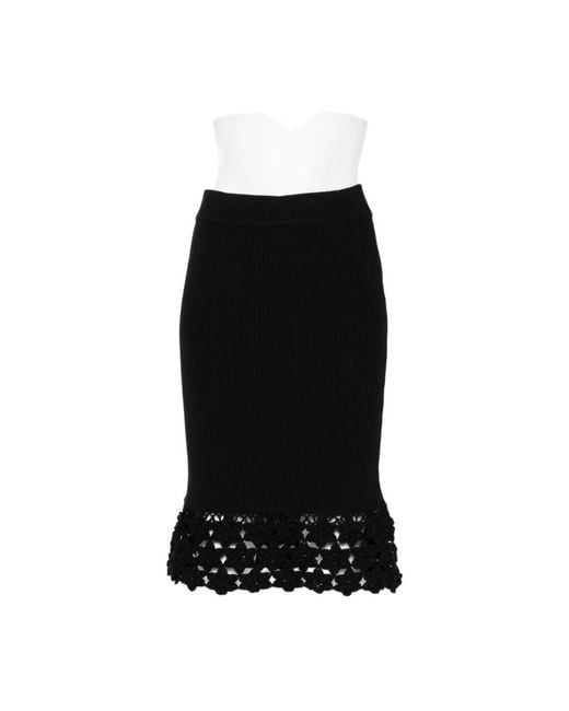 Ganni Black Pencil Skirts