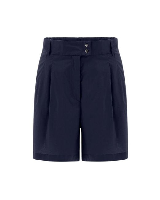 Herno Blue Casual Shorts