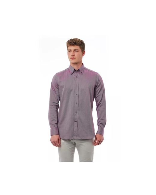 Bagutta Purple Casual Shirts for men