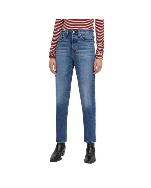 Levi's Rechte Jeans in het Blue