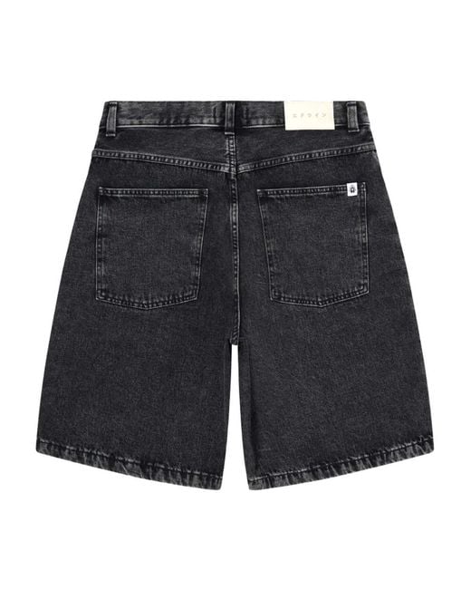 Denim Shorts Edwin de hombre de color Black