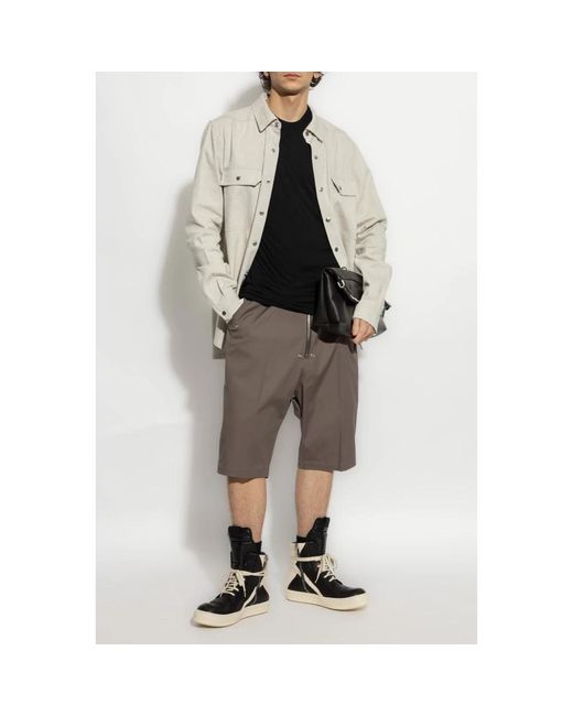 Rick Owens Casual Shorts in het Gray voor heren