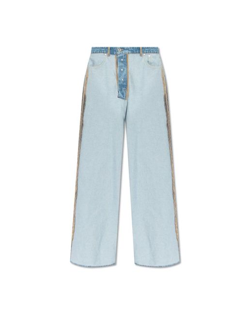 Vetements Jeans with inside-out effect in Blue für Herren