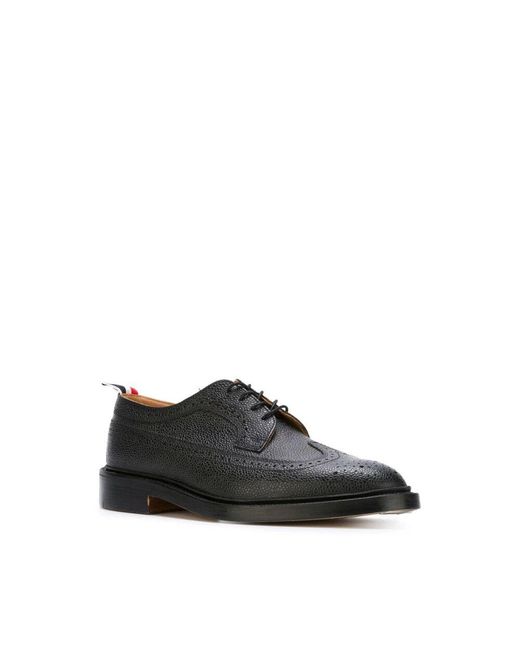 Thom Browne Elegante flache schuhe in Black für Herren