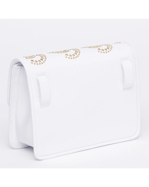 Roberto Cavalli White Cross Body Bags