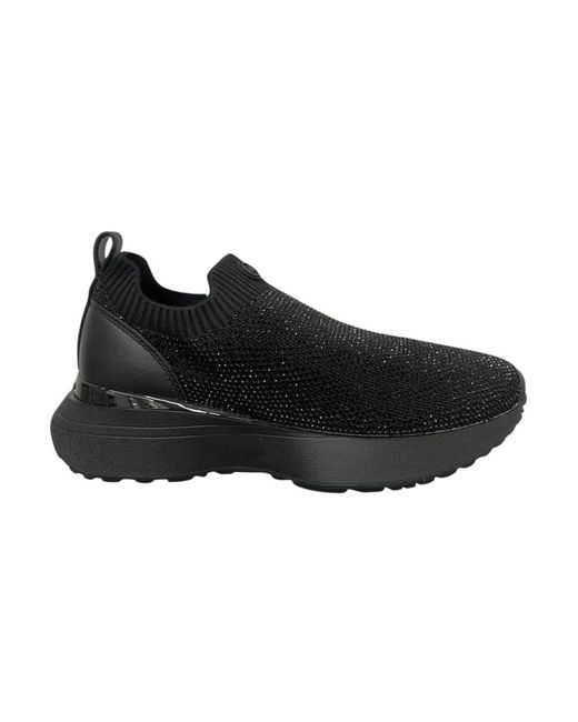 Scarpe slip-on casual di Michael Kors in Black