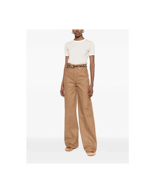 A.P.C. Natural Wide Trousers