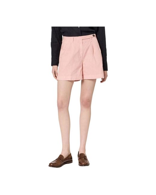 Short shorts Massimo Alba de color Pink