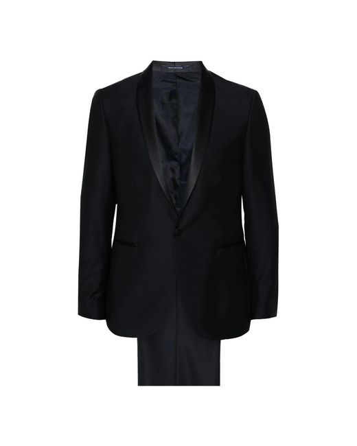Single Breasted Suits Tagliatore de hombre de color Black