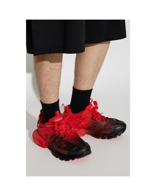 Balenciaga Red Sneakers for men