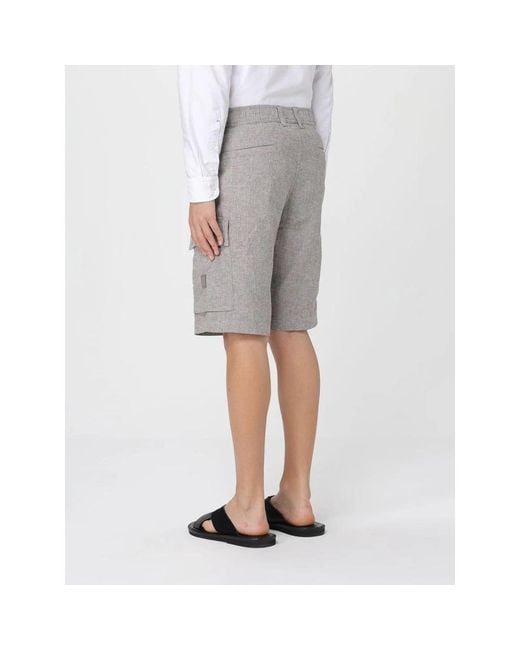 Casual Shorts HUGO de hombre de color Gray