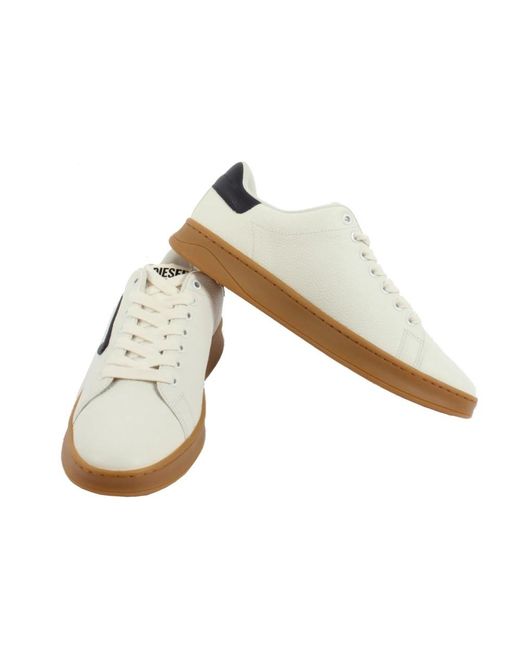 DIESEL White Sneakers for men