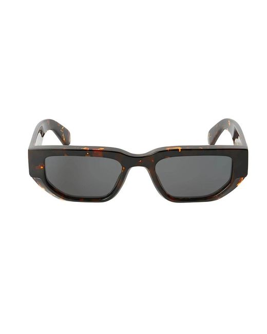 Off-White c/o Virgil Abloh Gray Sunglasses for men