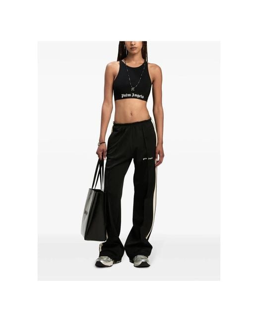Sleeveless Tops di Palm Angels in Black