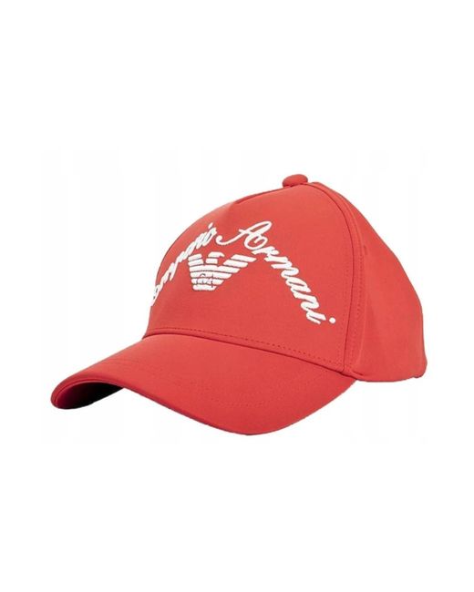 Caps Emporio Armani de hombre de color Red