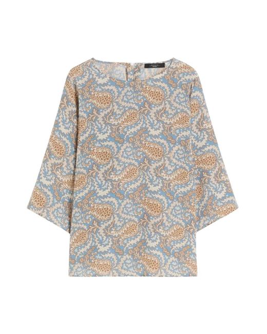 Weekend by Maxmara Gray Blouses