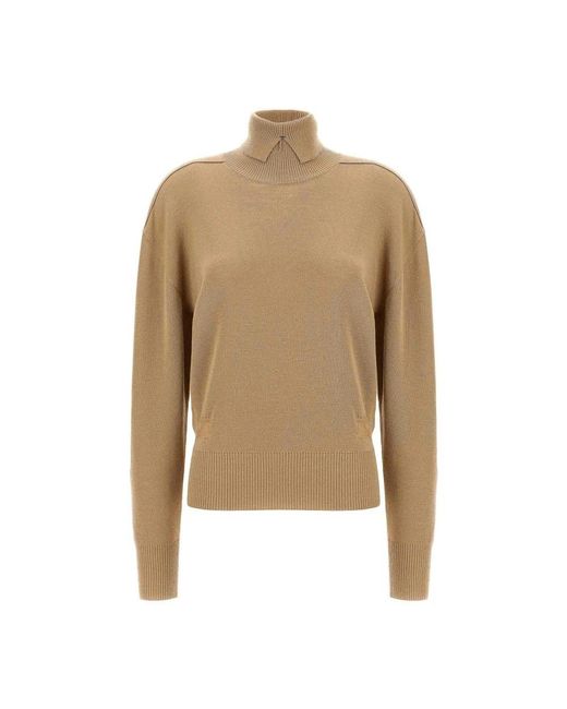 Turtlenecks Burberry de color Natural