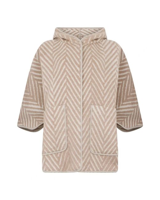 Peserico Natural Faux Fur & Shearling Jackets
