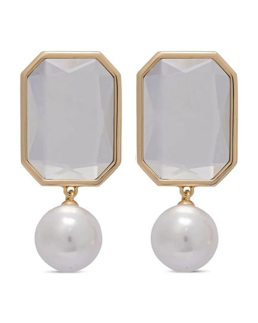 Self-Portrait Earrings in het Gray