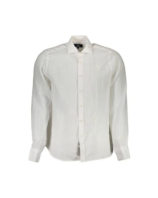 La Martina Gray Casual Shirts for men