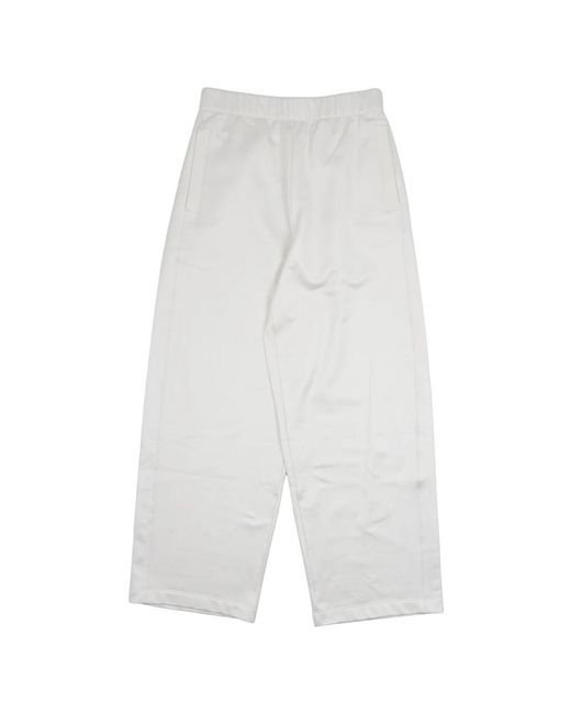 Max Mara White Wide Trousers