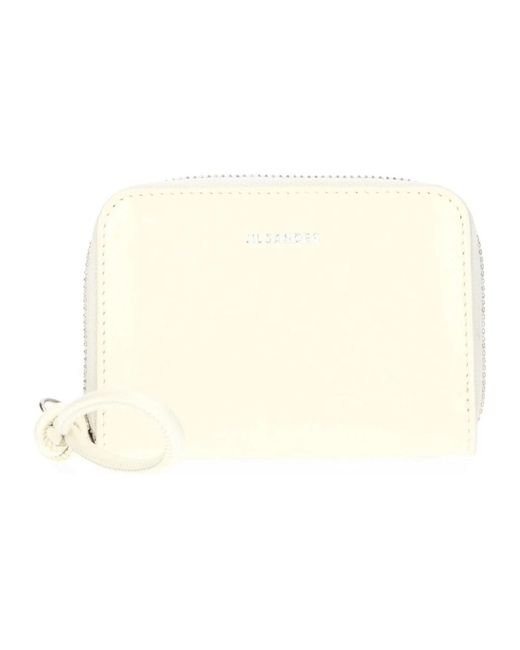 Wallets & Cardholders di Jil Sander in Natural