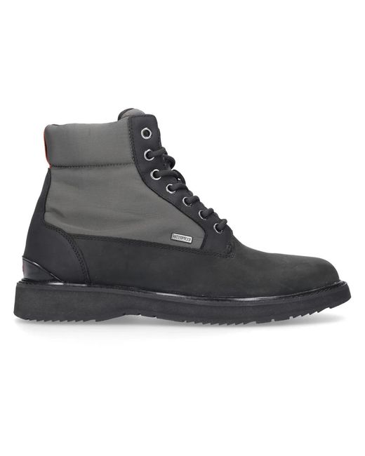 Swims Black Lace-Up Boots for men