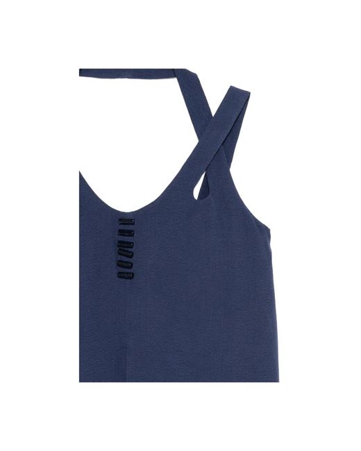 Emporio Armani Blue Blouses