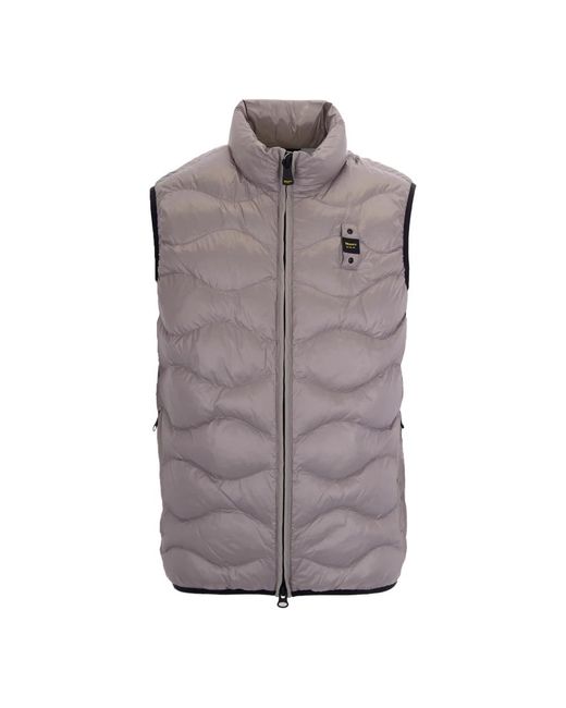 Blauer Gray Vests for men