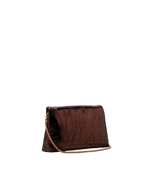 Dries Van Noten Brown Clutches
