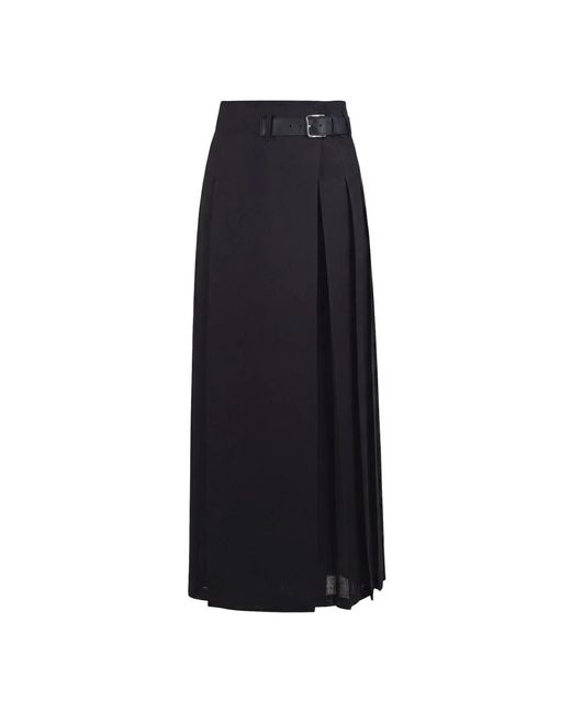 Department 5 Black Maxi Skirts