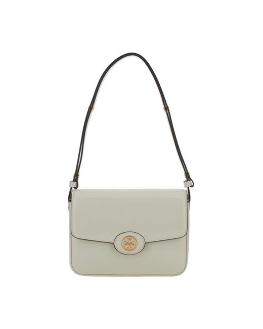 Tory Burch Gray Shoulder Bags