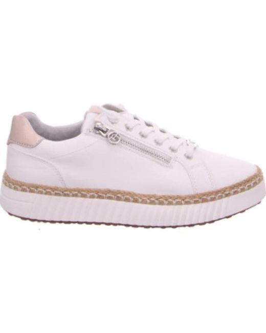 Tom Tailor White Weiße Slip-On Schuhe Für Damen