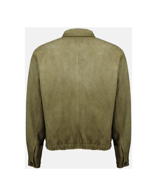 Prada Green Bomber Jackets for men