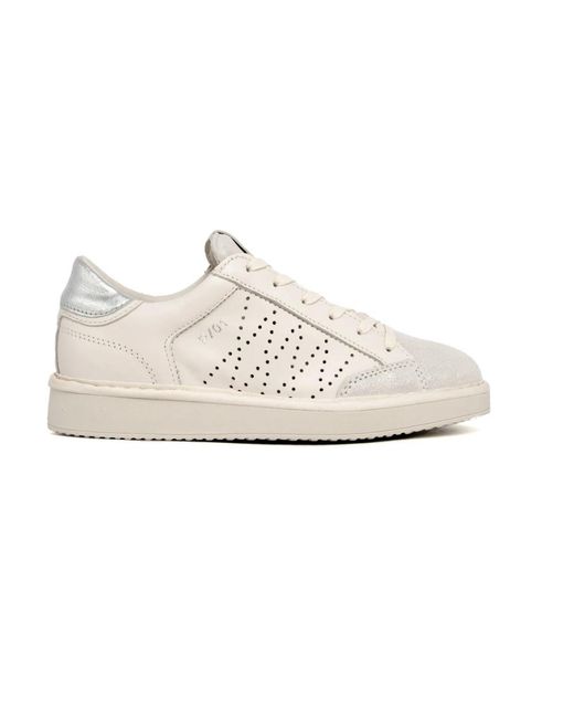 Pànchic White Schnür-Sneaker