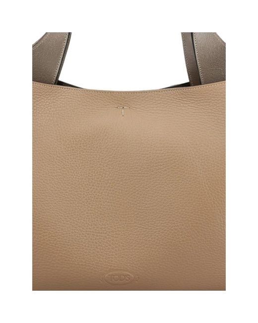 Tod's Natural Shopping Bags