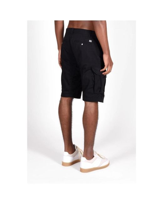 C P Company Baumwollmischung stretch shorts in Black für Herren
