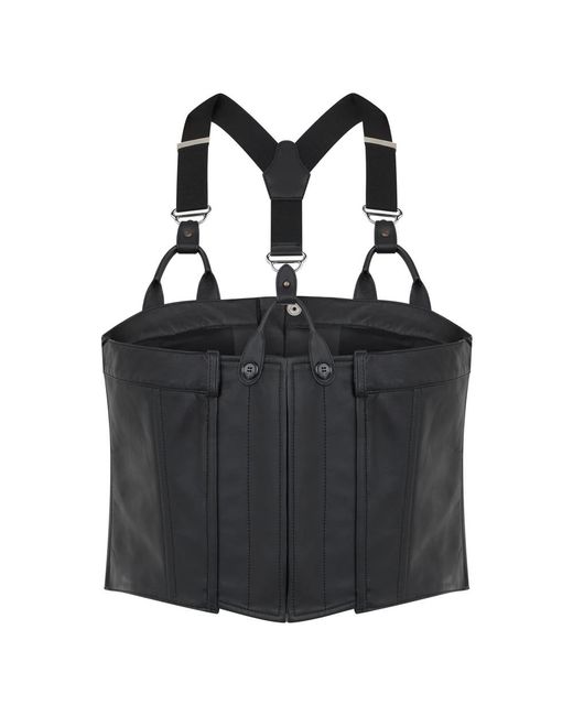 Moschino Black Sleeveless Tops for men