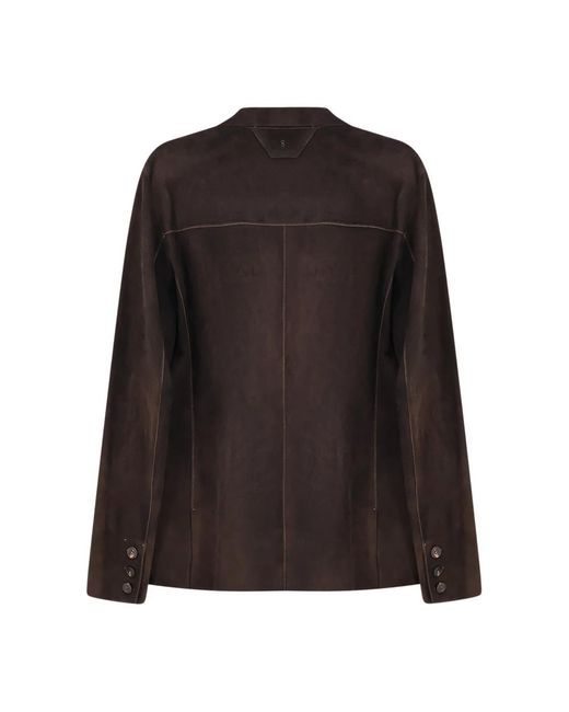 Salvatore Santoro Brown Blazers for men