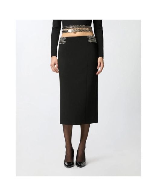 Pinko Black Midi Skirts