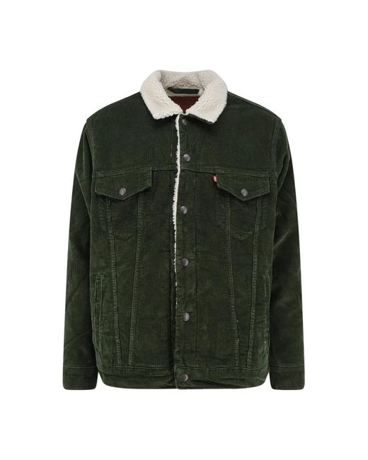 Levi's Green Jacken Grün
