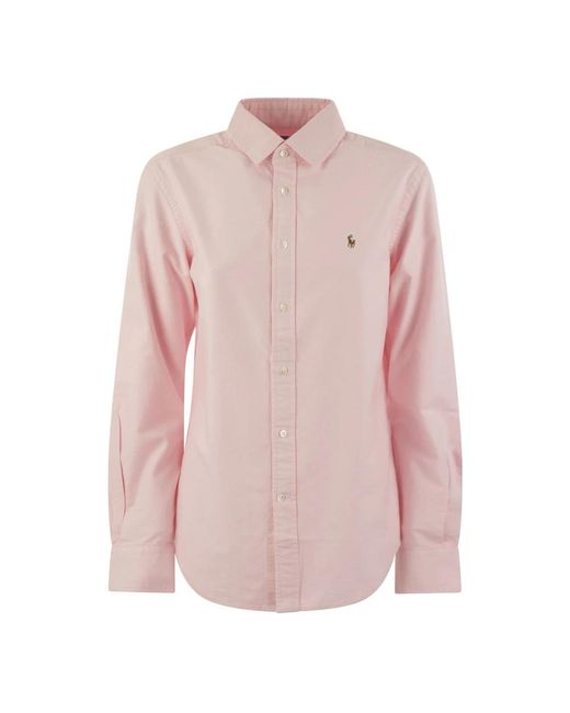 Camisa oxford clásica Ralph Lauren de color Pink
