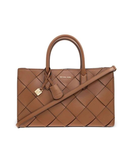 Michael Kors Brown Shopper Tasche Elegant Funktionalität