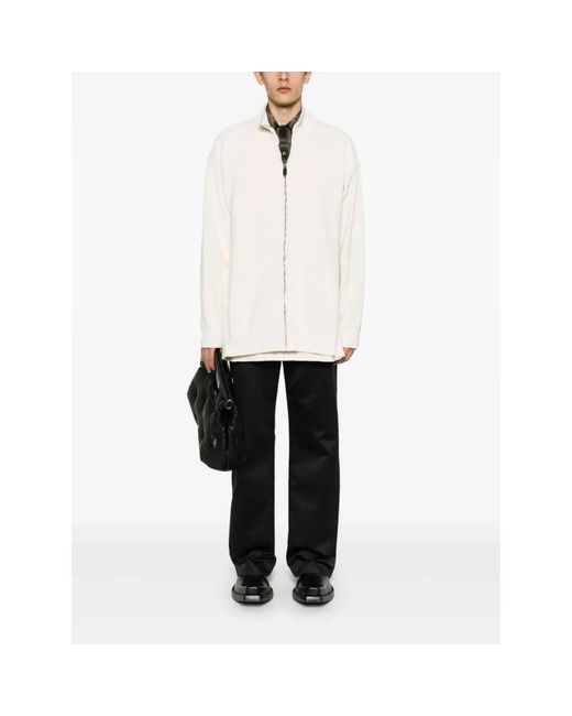 Balenciaga White Zip-Throughs for men