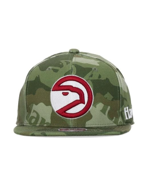 Caps Mitchell & Ness de hombre de color Green