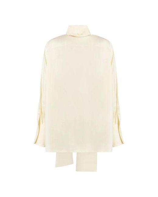 Givenchy White Blouses