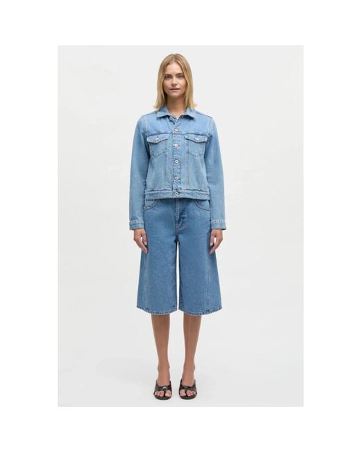 Mads Nørgaard Blue Denim Shorts