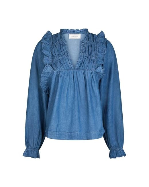 Neo Noir Blouses in het Blue