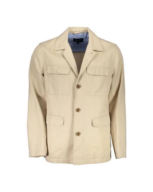Light Jackets Gant de hombre de color Natural